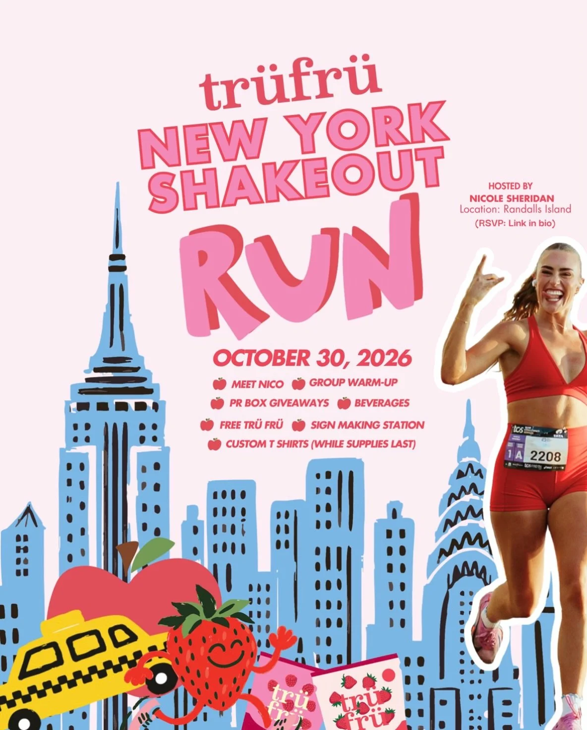 TRÜFRÜ SHAKEOUT RUN, NYC 