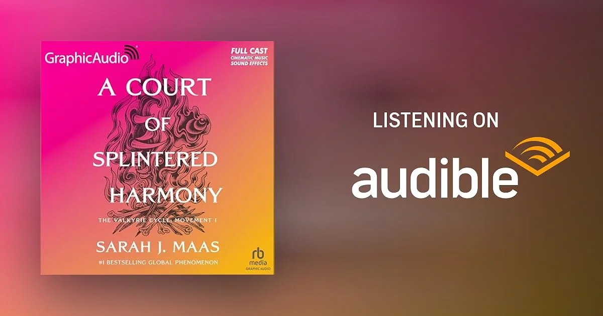 AUDIBLE 'A COURT OF SPLINTERED HARMONY' ACOTAR EXPERIENCE, NYC