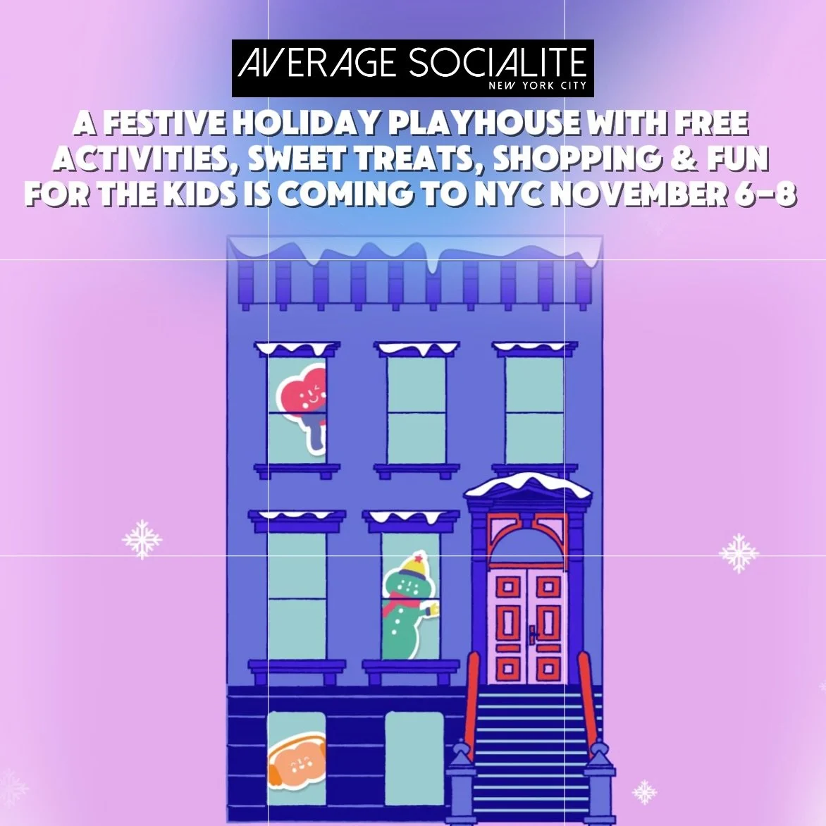 Don&rsquo;t miss Magnetic Me&rsquo;s festive Holiday Playhouse Pop-Up November 6-8 in NYC! RSVP free at our link in bio 💌

@magneticme is hosting a family-friendly holiday pop-up filled with FREE activities, festive shopping, sweet treats, personali