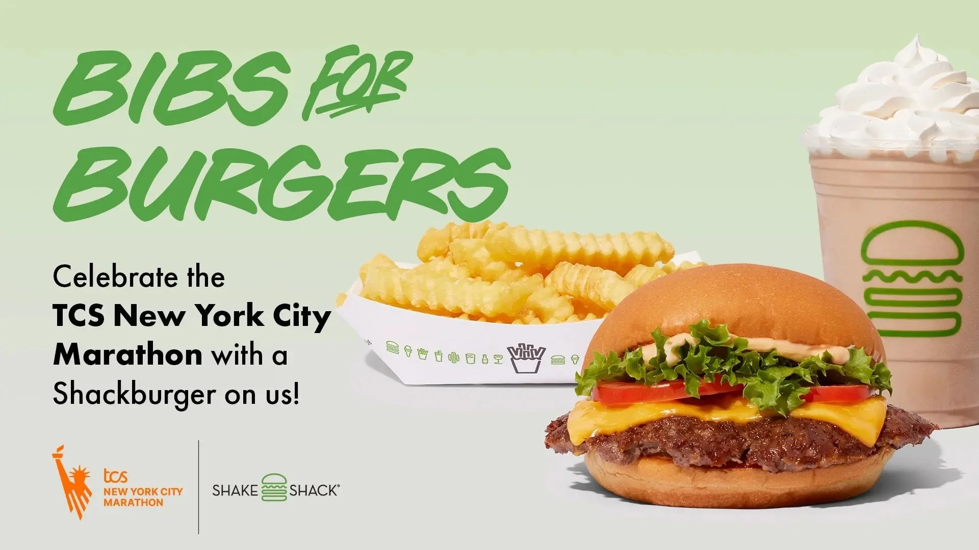 SHAKE SHACK FREE BURGERS + NYC MARATHON GIVEAWAYS, NYC
