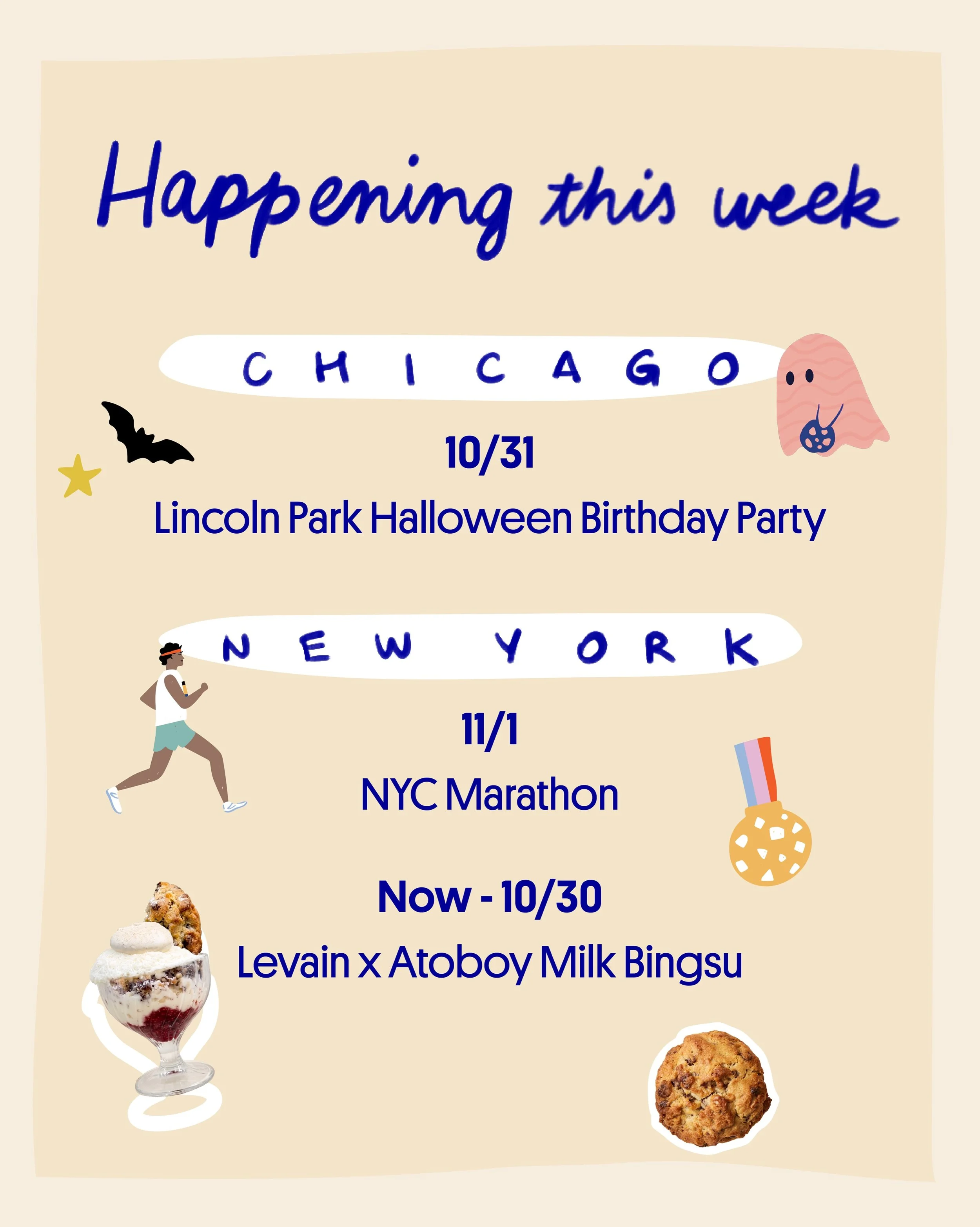 NYC MARATHON X LEVAIN BAKERY POP-UP, NYC 