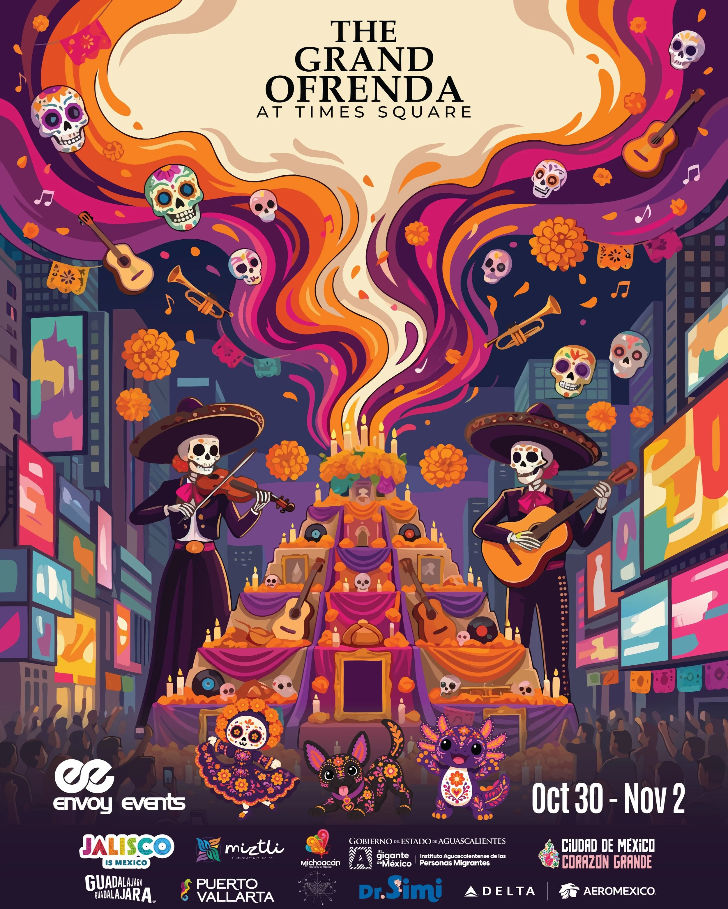 TIMES SQUARE: THE GRAND OFRENDA, NYC