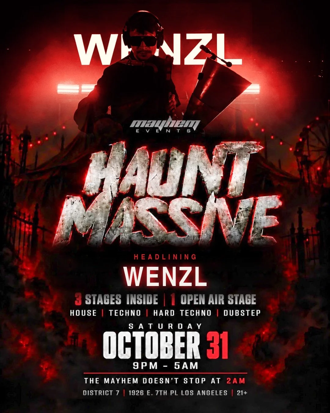 18TH ANNUAL HAUNT MASSIVE, LA