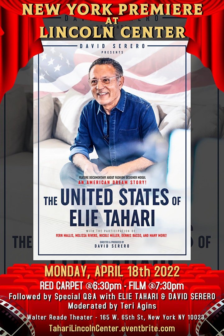 THE UNITED STATES OF ELIE TAHARI PREMIERE NYC Average Socialite