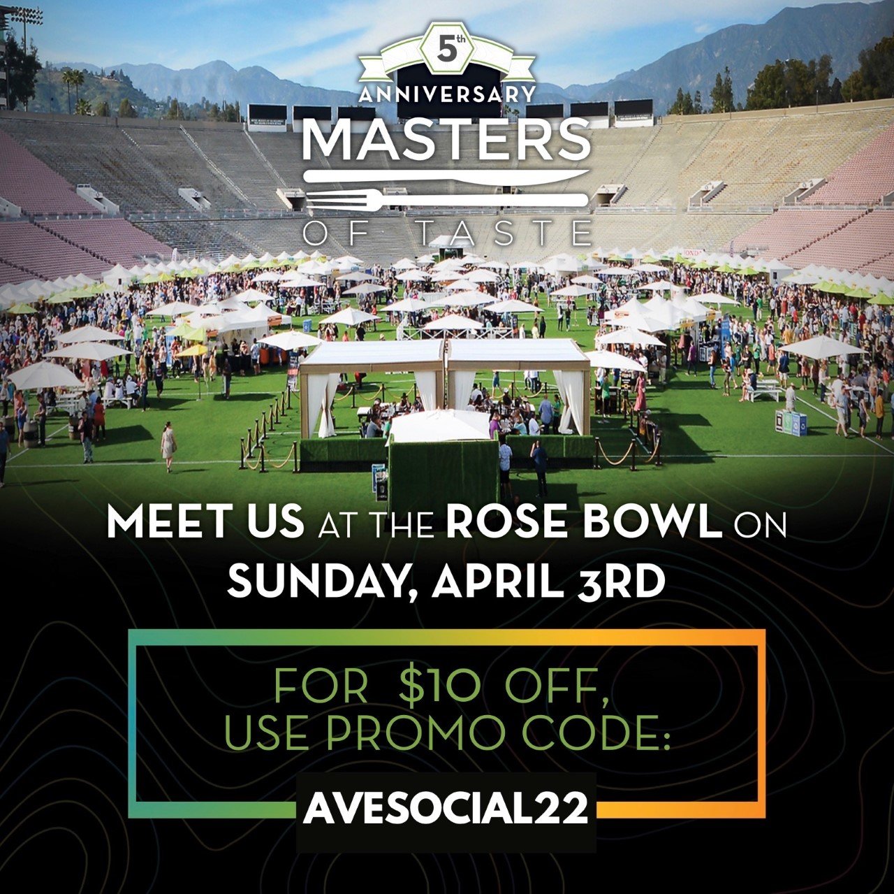 5TH MASTERS OF TASTE, LA — Average Socialite