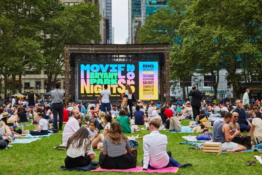 PARAMOUNT+ MOVIE NIGHTS AT BRYANT PARK, NYC — Average Socialite