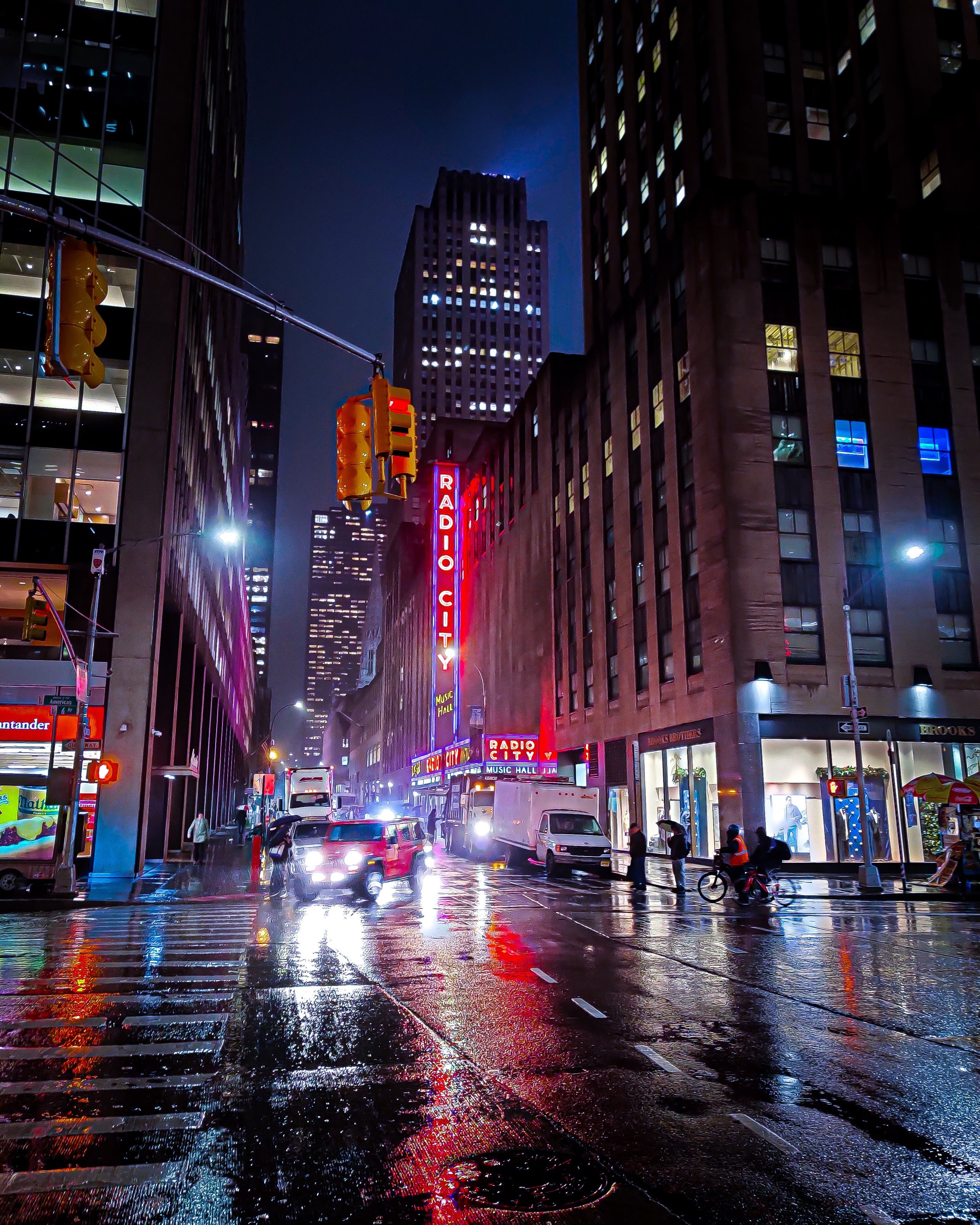 Rainy Day in New York City