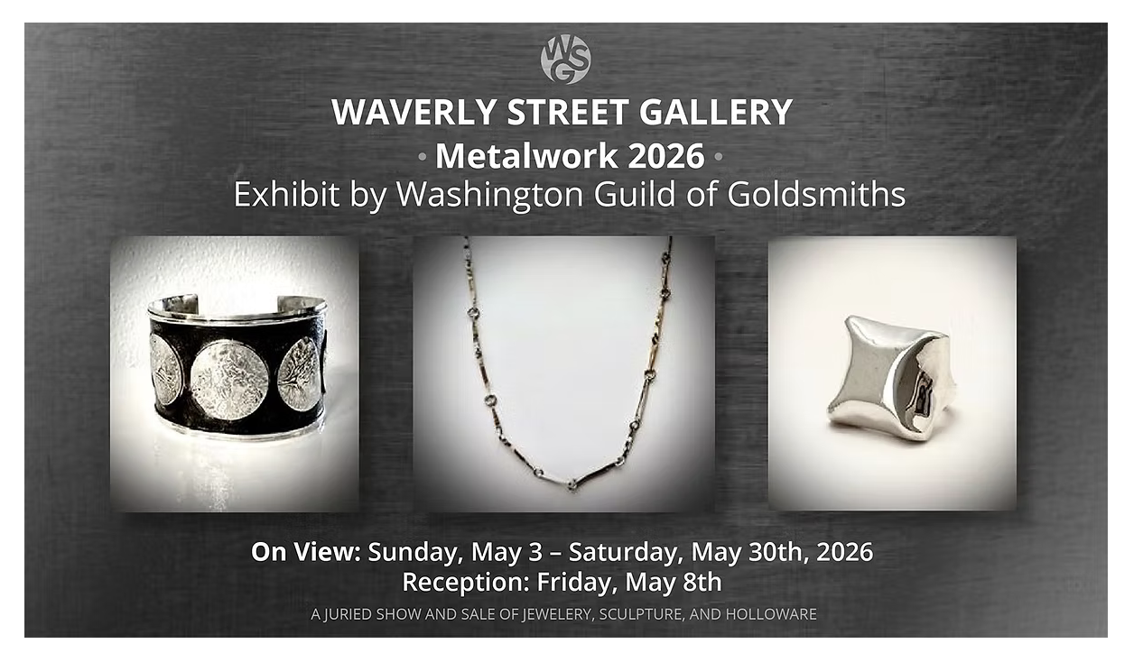Metalwork 2026, Washington Guild of Goldsmiths