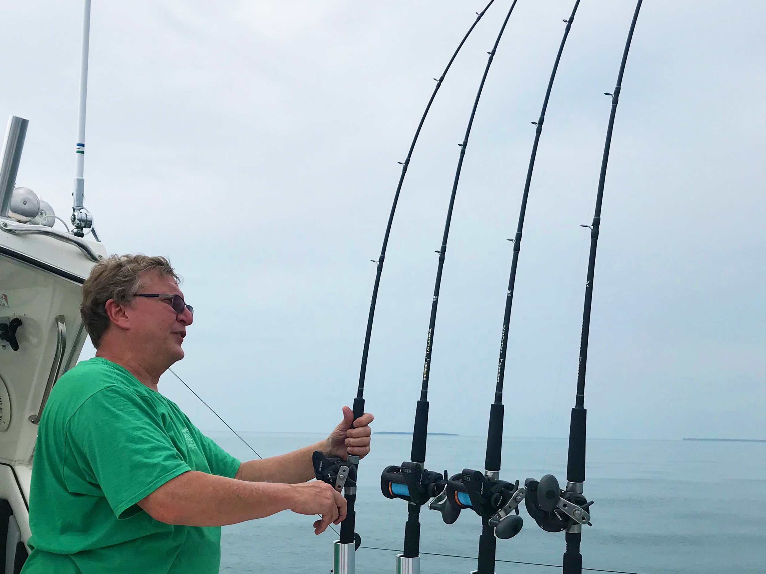 walleye trolling rods