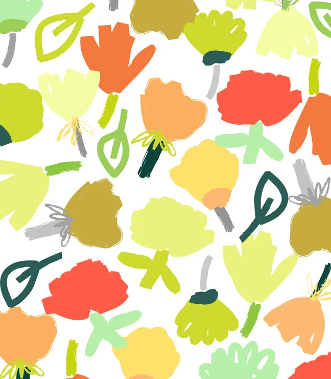 Floral Toss