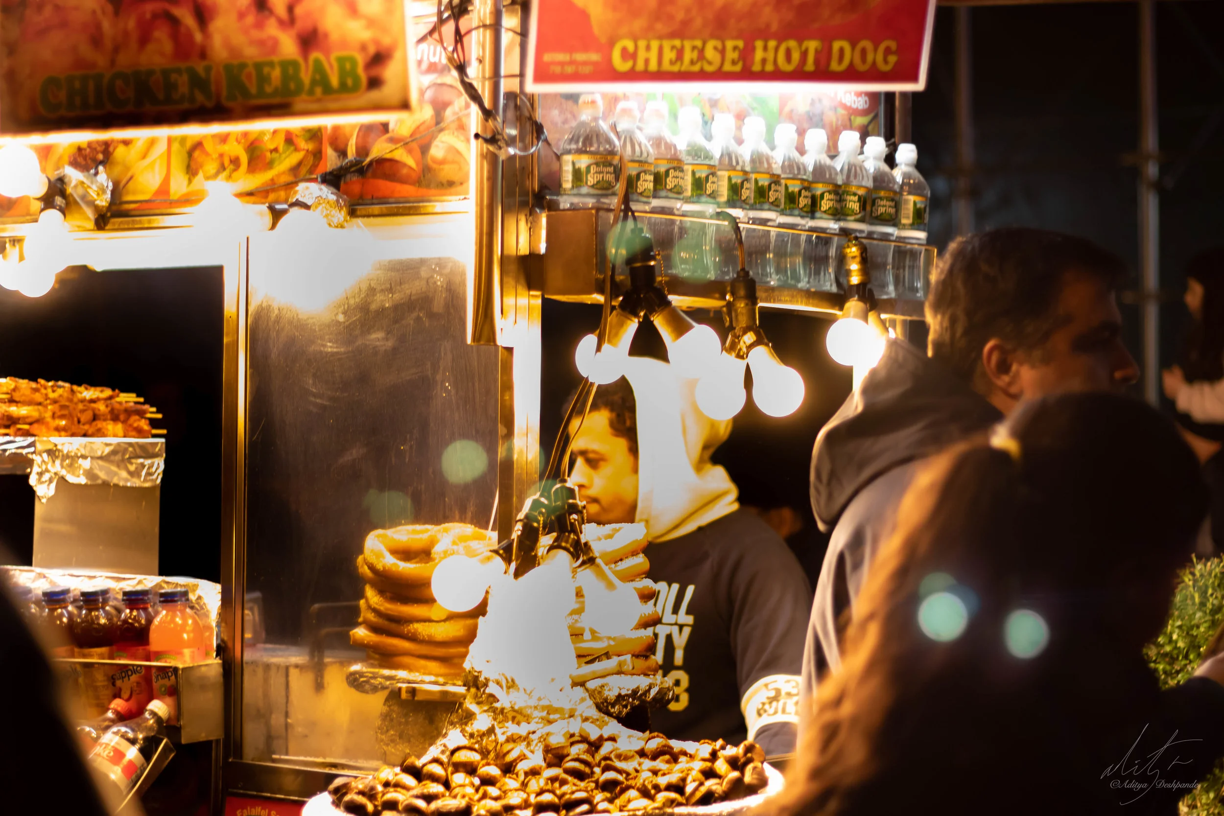 Hot dog or pretzels?