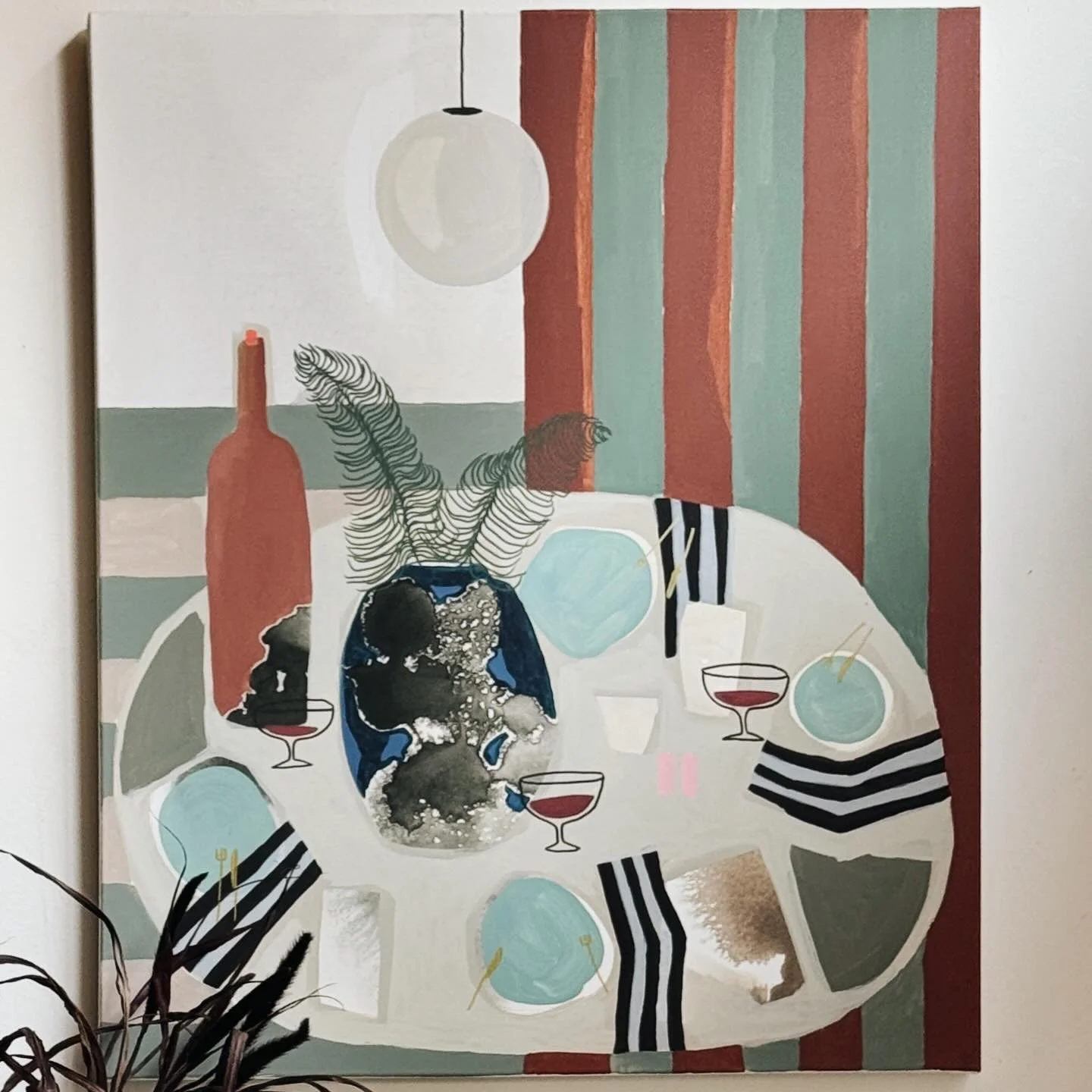 30x36&rdquo; favorite on canvas