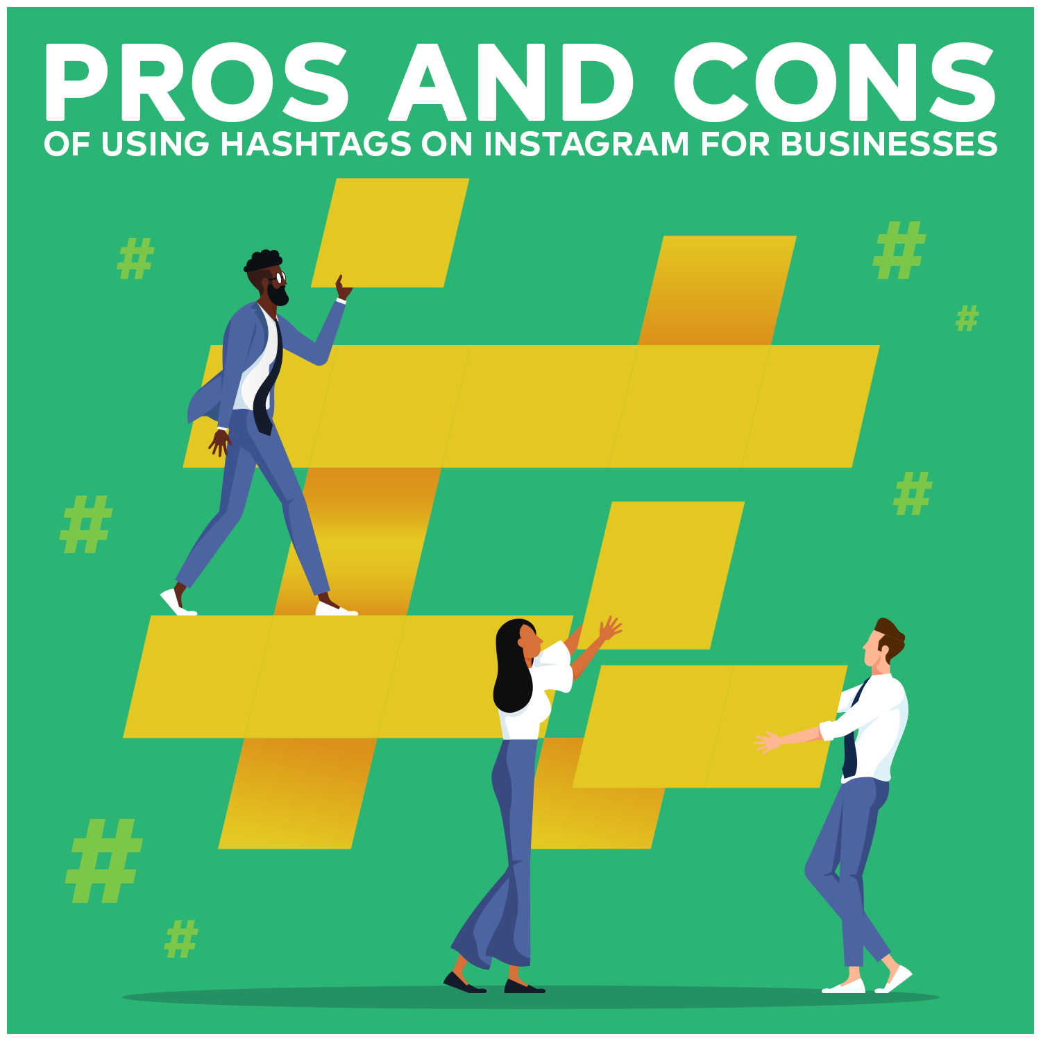 Pros and Cons of Using Hashtags on Instagram for Businesses