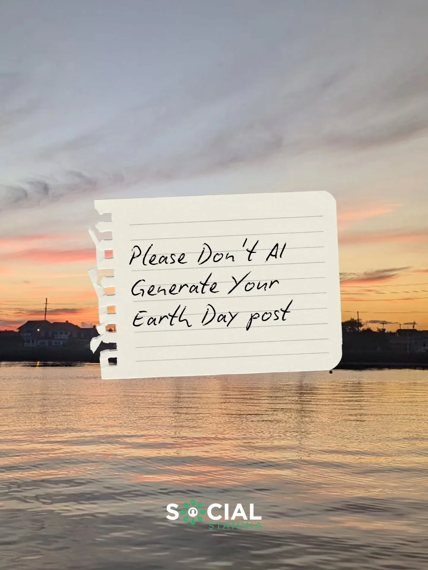 Your Earth Day event deserves better than a robot's interpretation of a tree 🌍

If you're hosting or promoting an Earth Day event, your visuals should feel as intentional as the cause behind them. 

Real photography, thoughtful design, and authentic