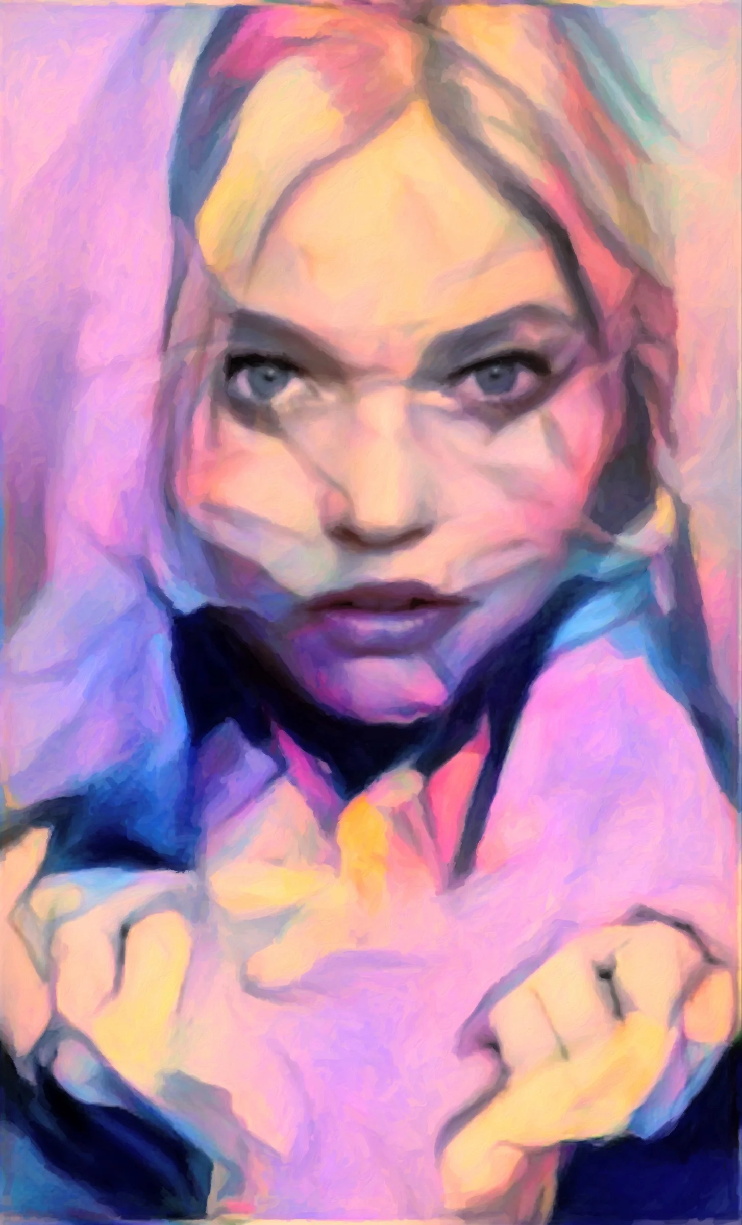 Portrait of Blonde Woman 