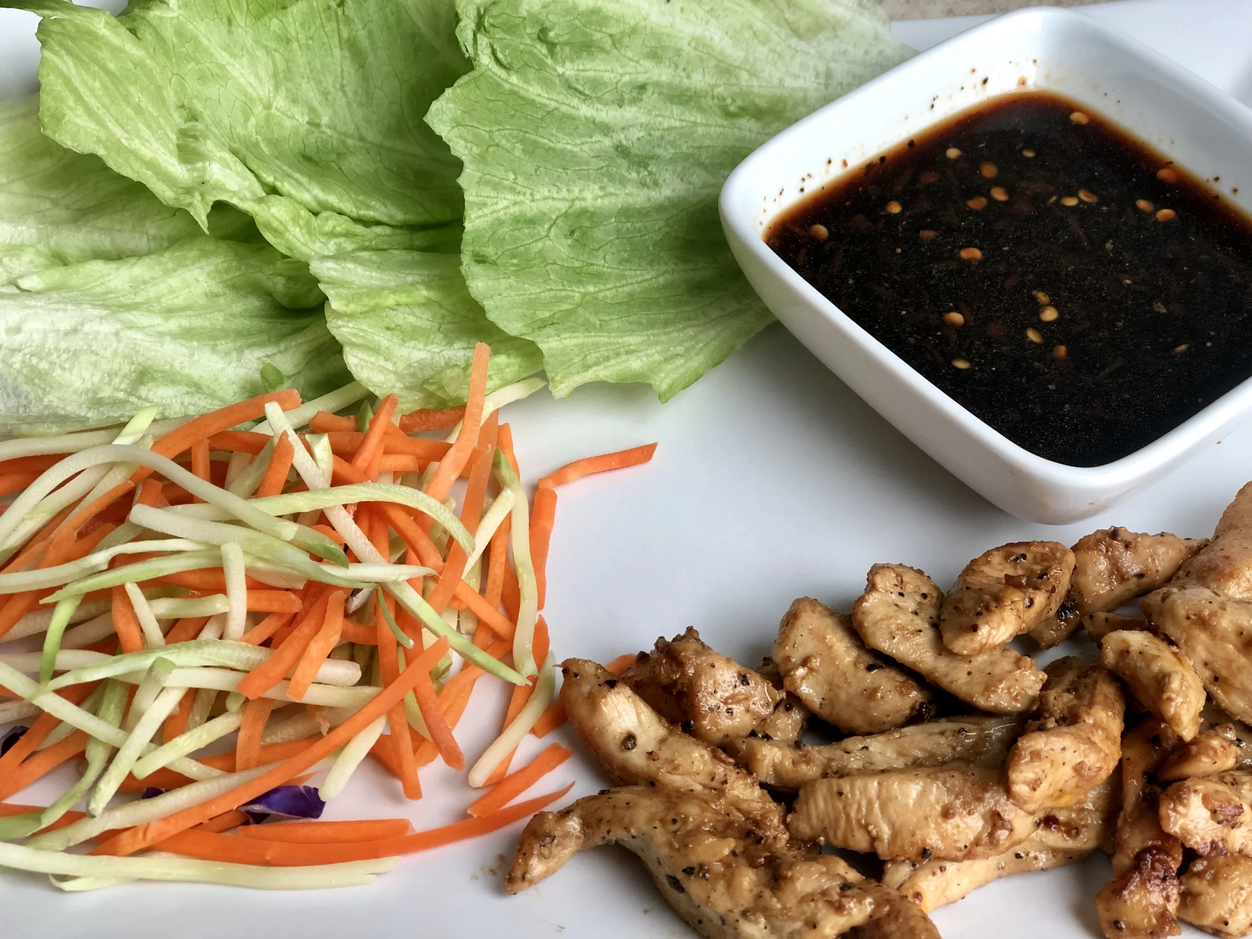 chicken lettuce wraps