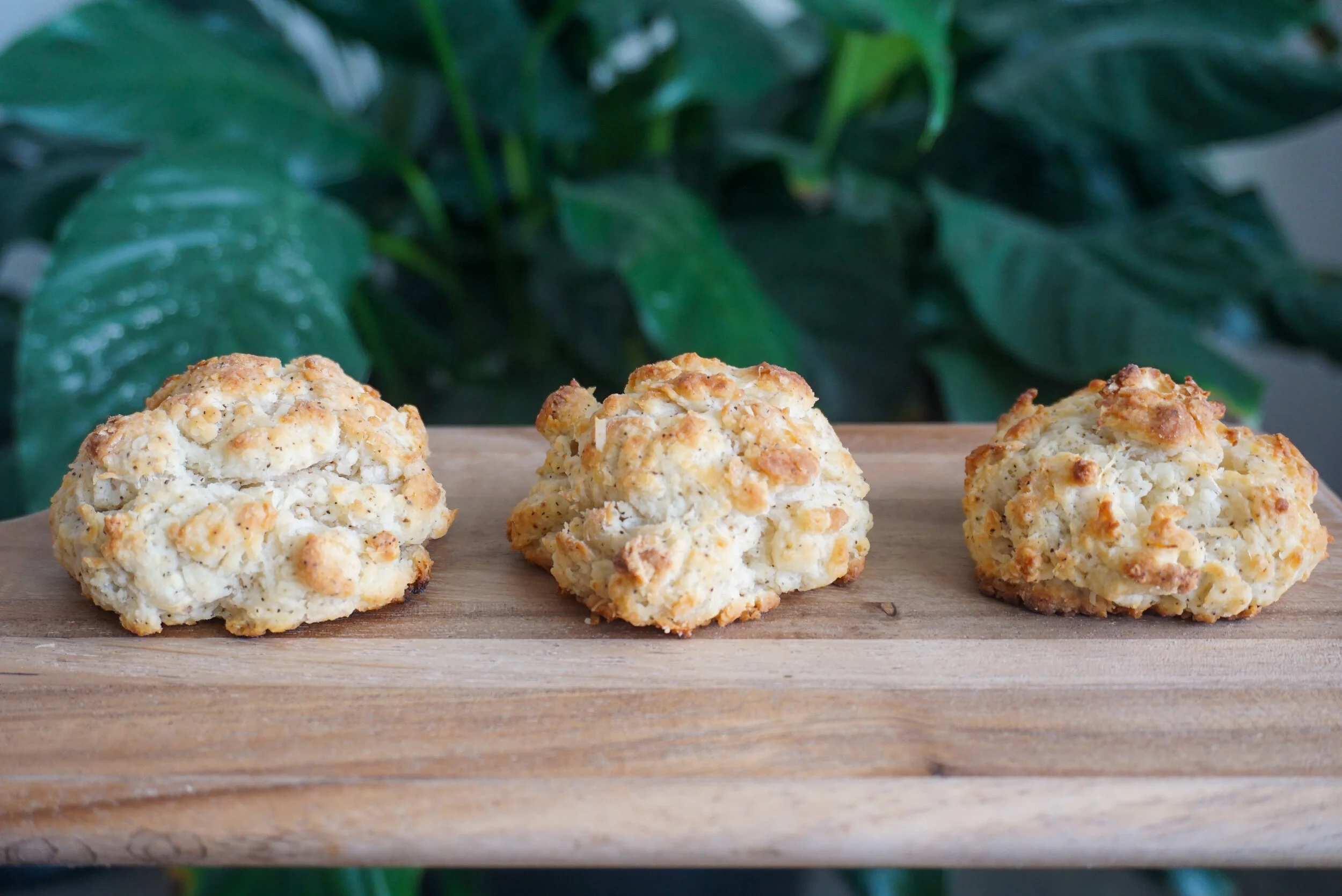 cacio e pepe drop biscuits