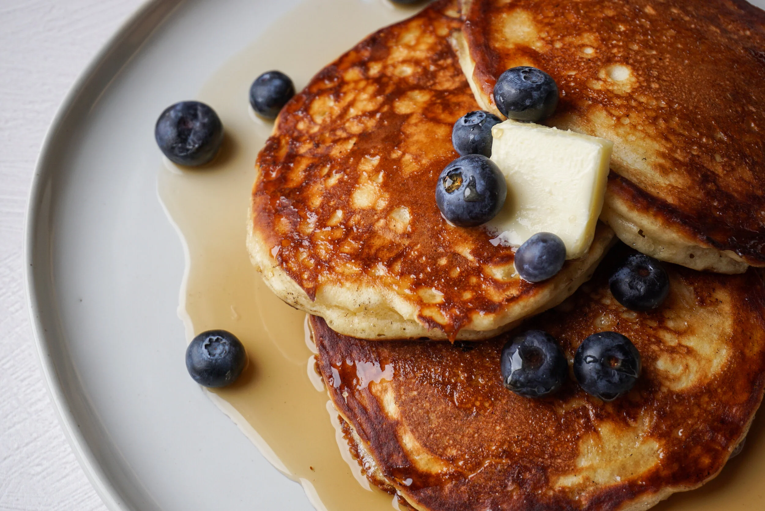 homemade buttermilk pancakes