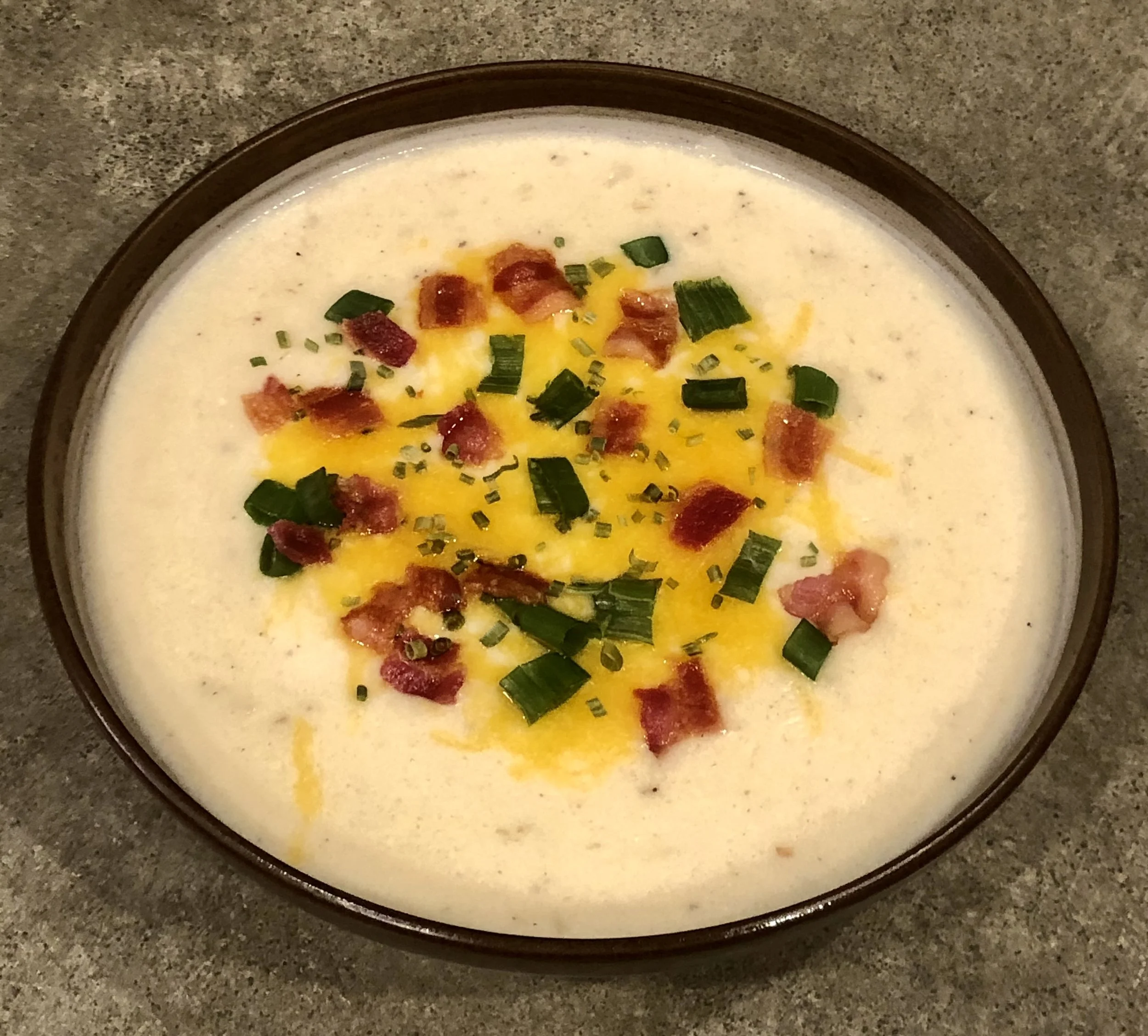 Creamy Potato Alfredo Soup