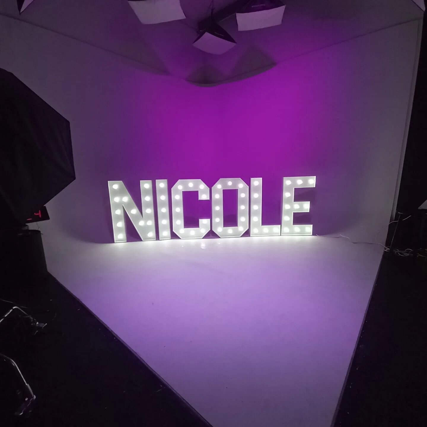 🙌🏾 NICOLE! 🙌🏾This is you sign that you should definitely put your name in lights! 🔥🙃

Venue: @1xstudiosclt

#qclights #marqueeletters #marqueeletterlights #ncevents  #cltevents #charlottesgotalot