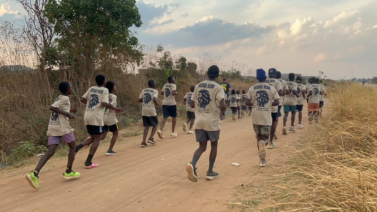 Young Lions Running Team Training