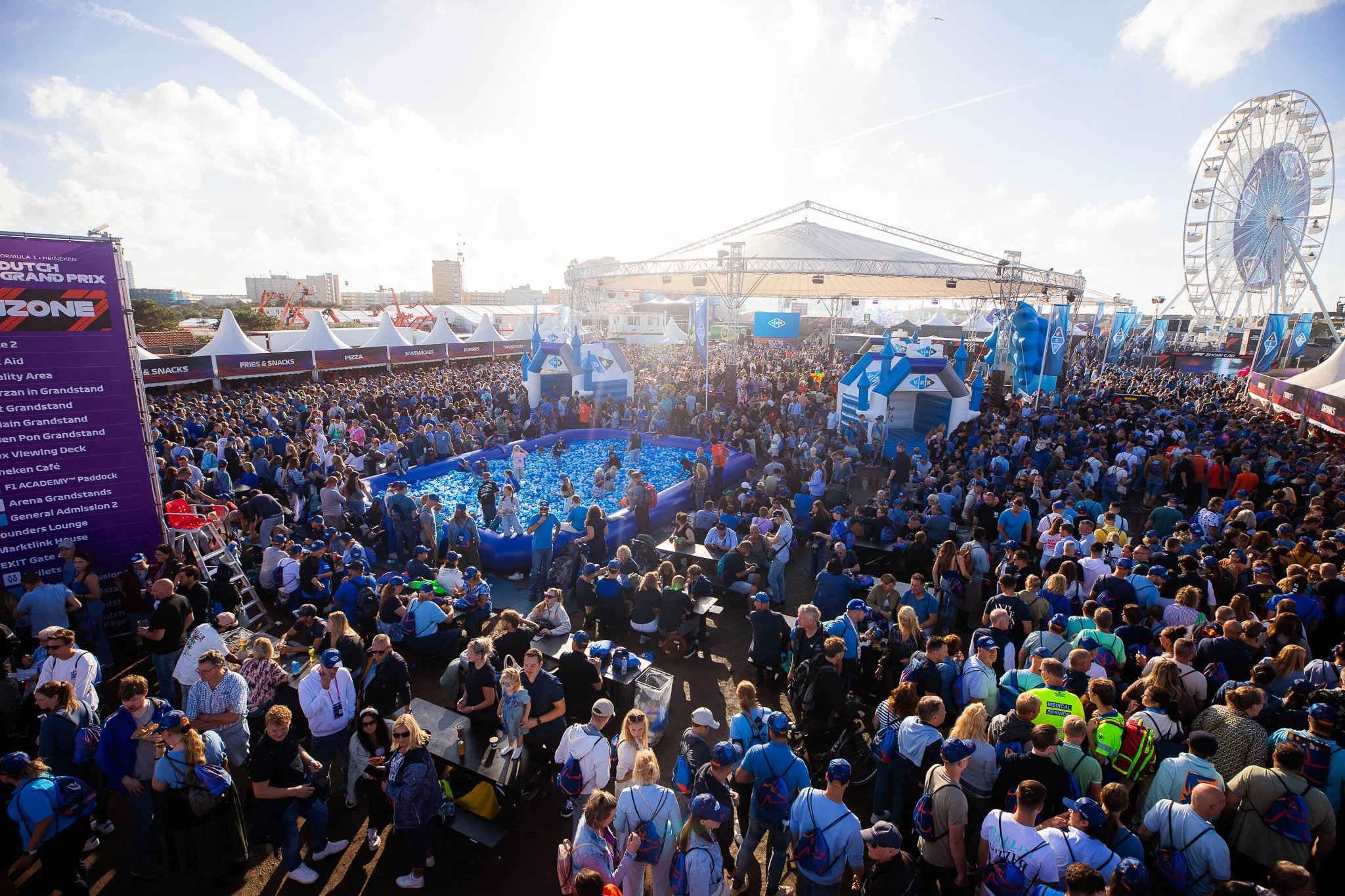 XXXL Ballenbak - VDK Familiefeest - Turnkey Events - F1 Zandvoort