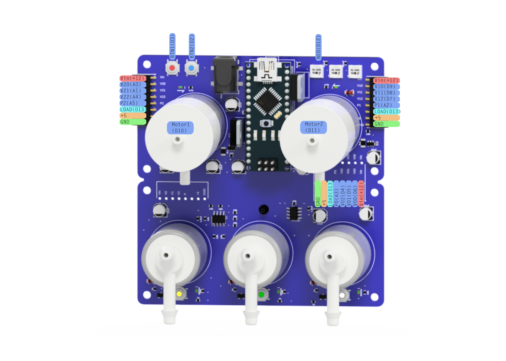 Pin definitions v0.5