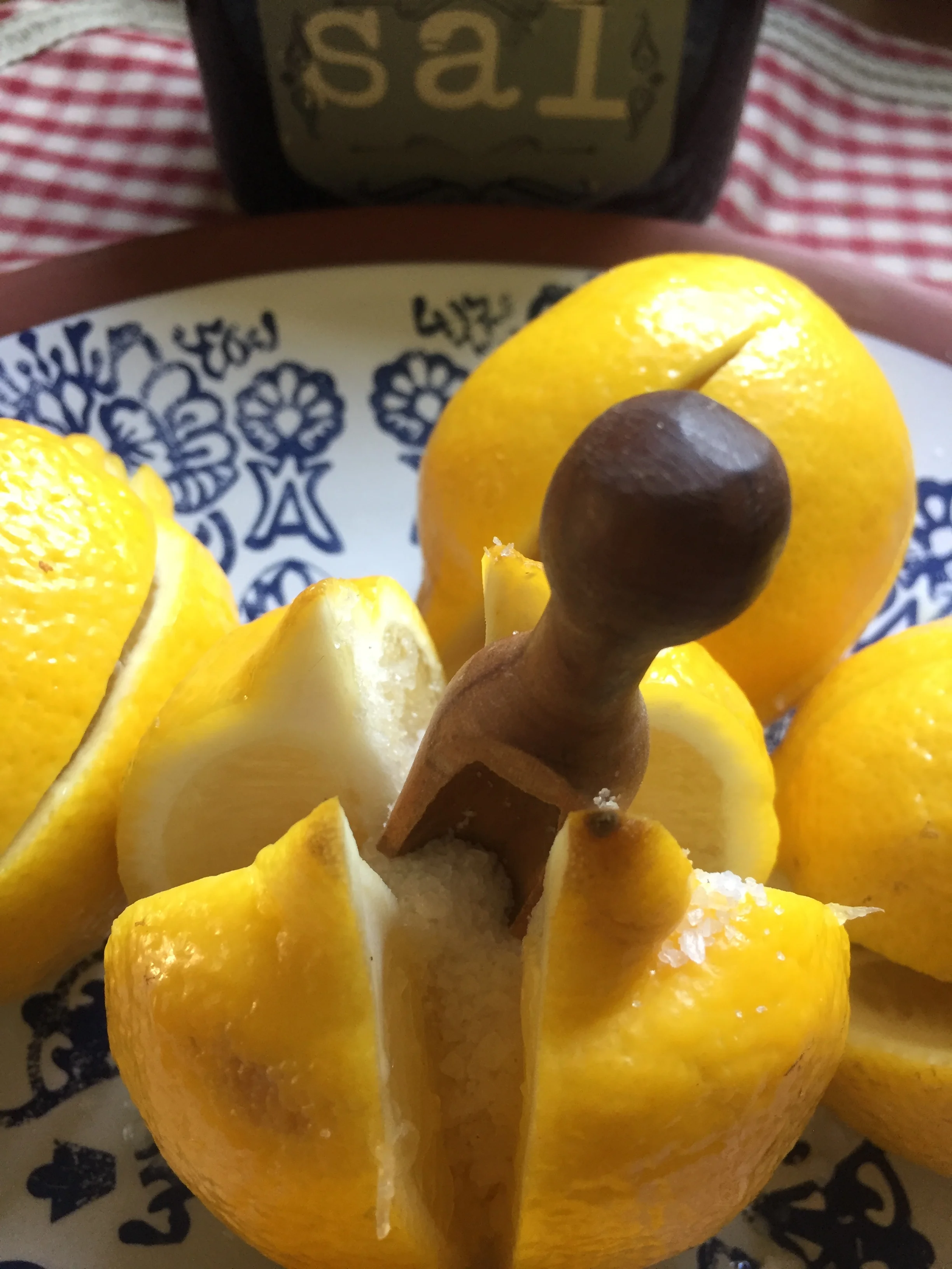 Марокански мариновани лимони