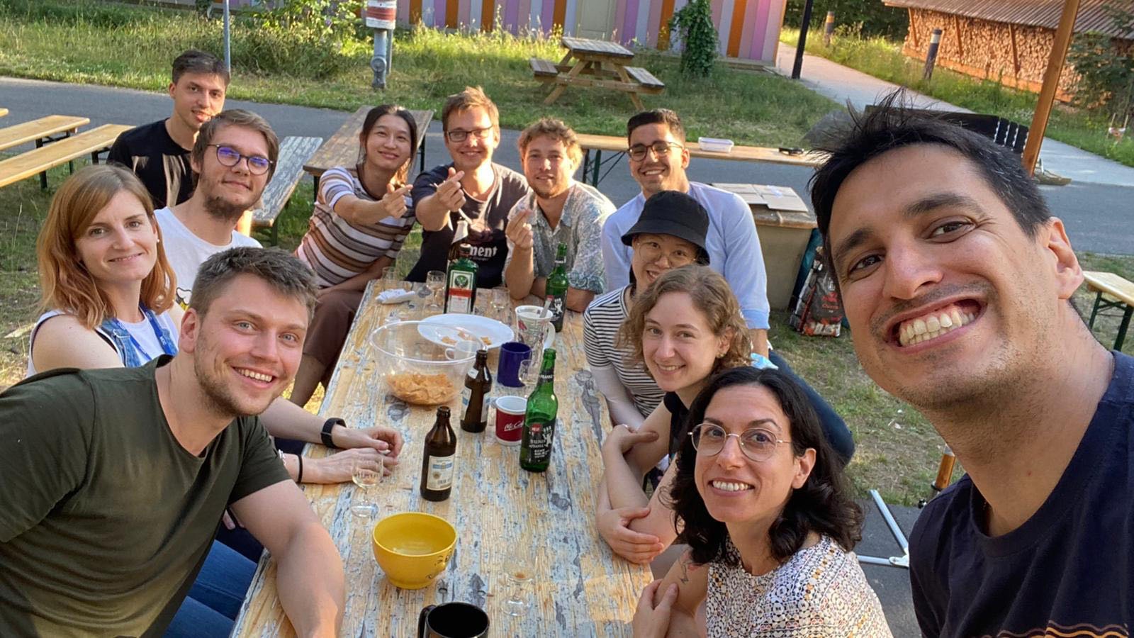 Barbecue with our alumna and dear friend Michal Nadler-Holly (2022)