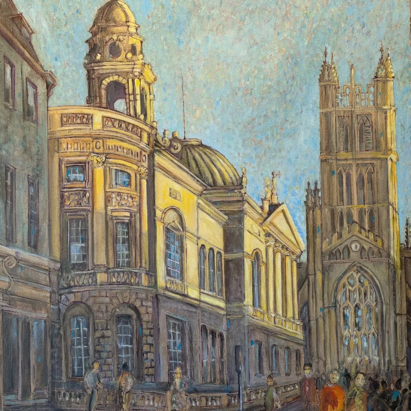 Open studio today.
The road to Hannington is open from Highworth. The signs are not clear. Ignore them. The turn off for Hannington is before the closed bit.