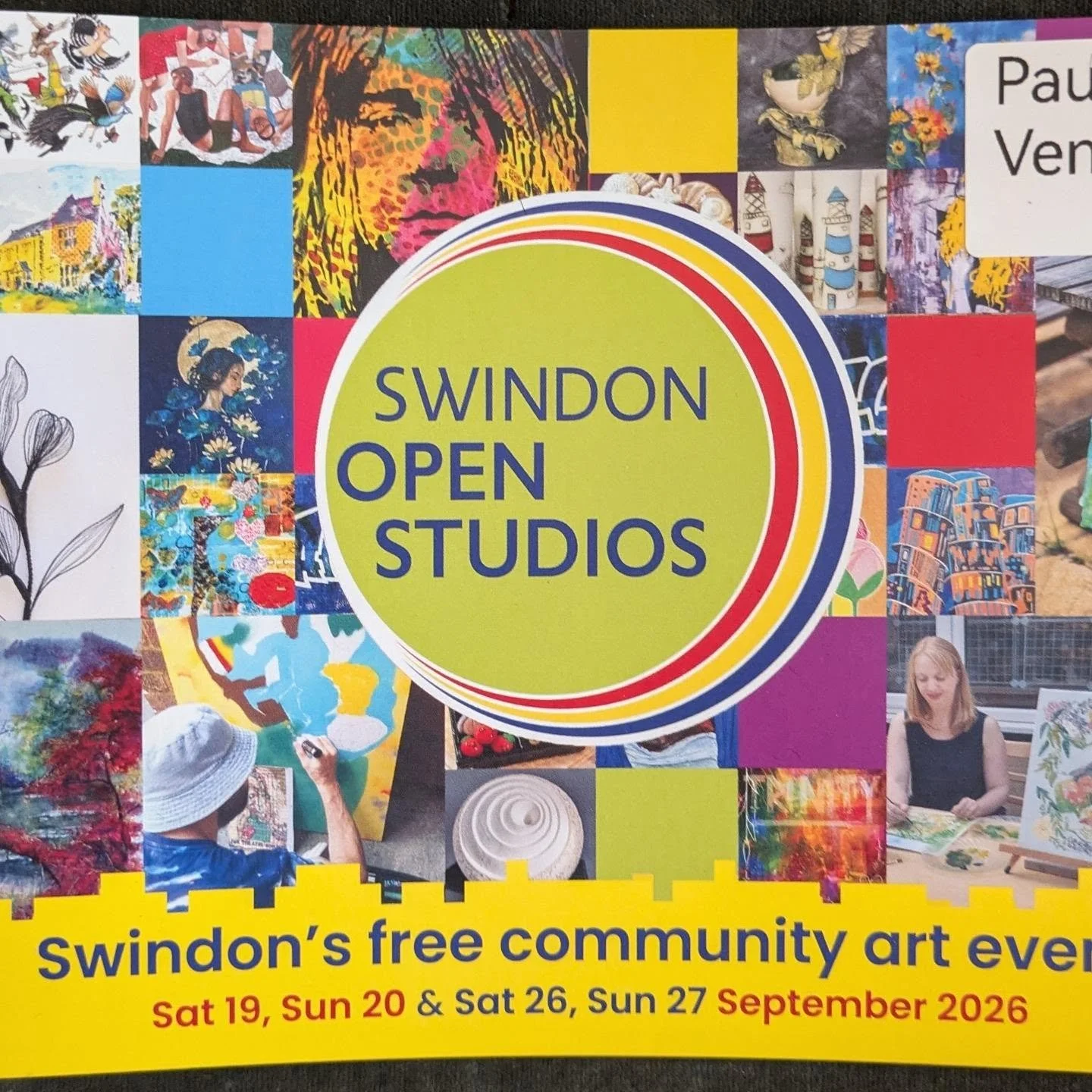 I am opening for Swindon Open Studios.
Do come and visit if you can.
I am open two weekends
September 19th &amp; 20th  and 26th &amp; 28th, 11.00am - 5.00pm each day.
You don't have to buy anything, just come to see what I do and have a chat. Refresh