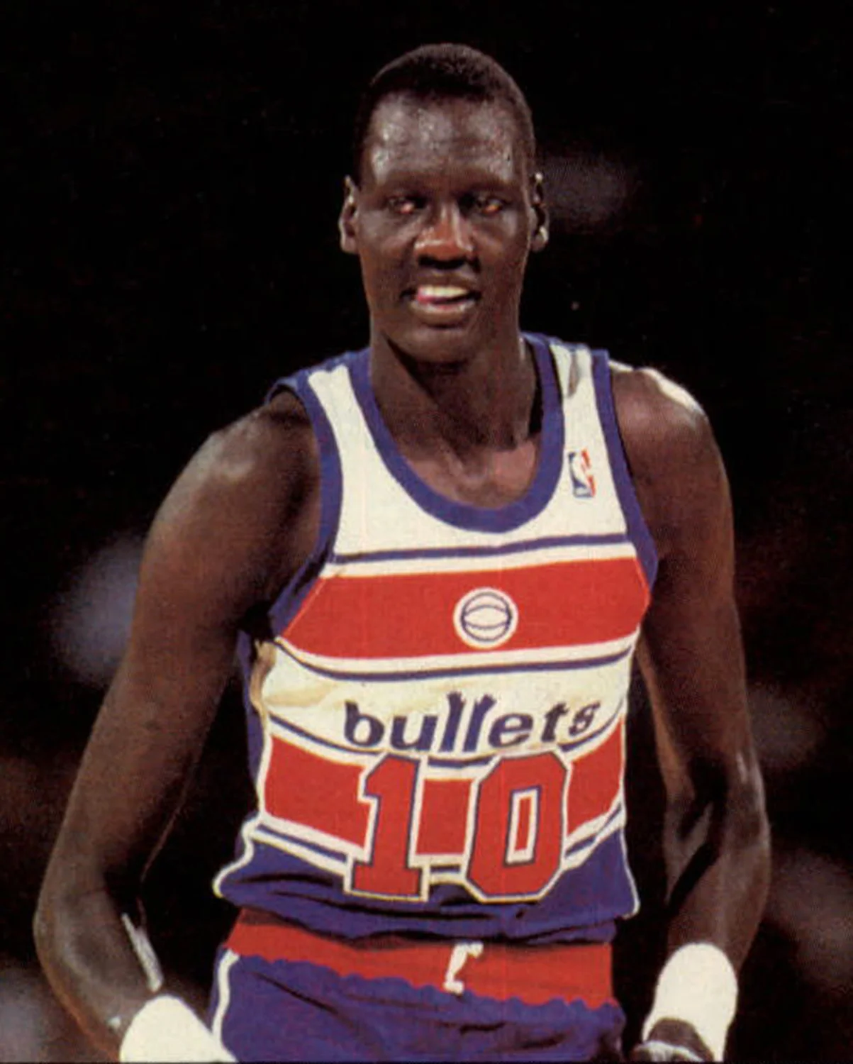 manute bol washington bullets jersey