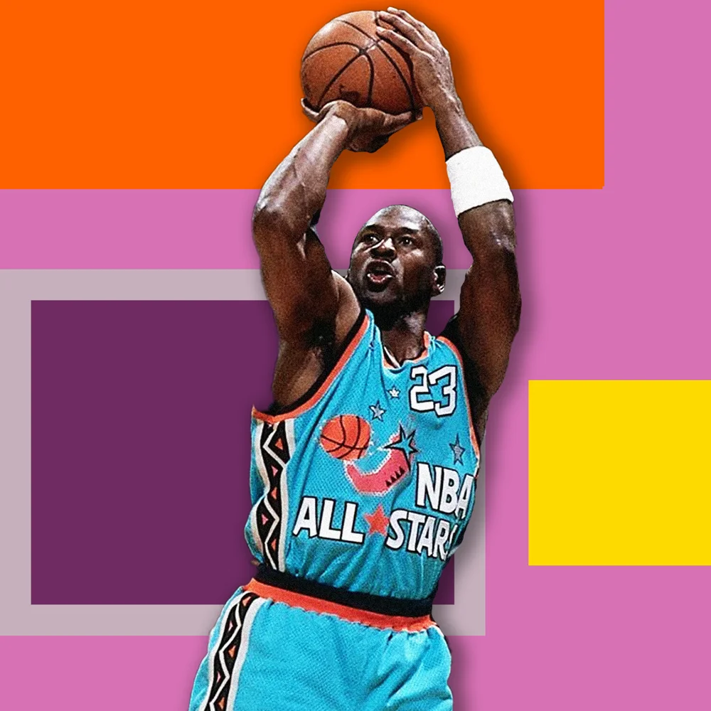 1996 NBA All-Star MVP Michael Jordan — The Amazing Blaze Zine