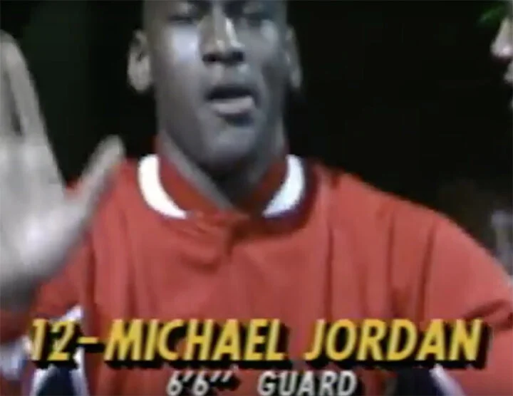 Valentine's Day 1990- aka The Game Michael Jordan Wore the Number 12