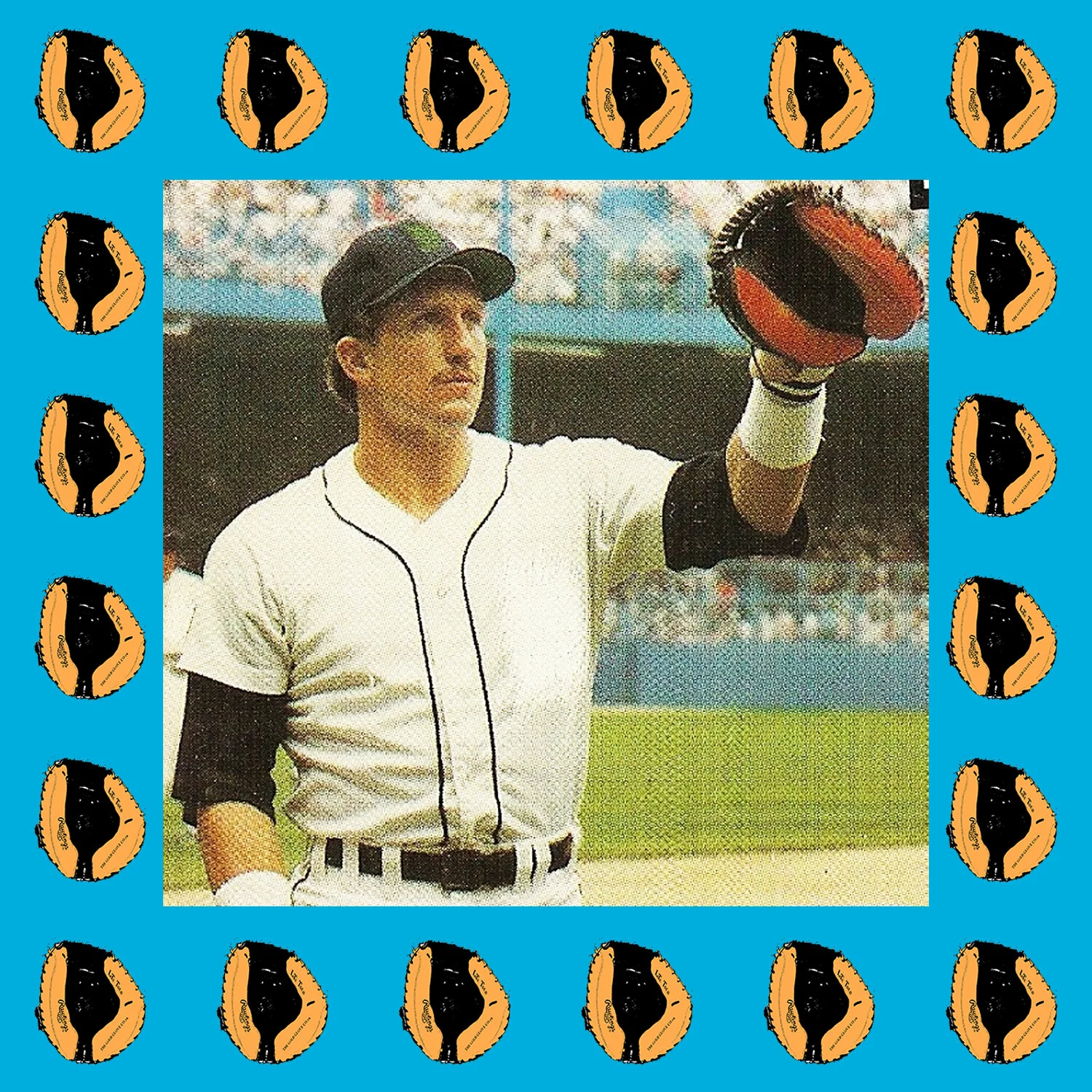 Remember Lance Parrish's Fluorescent Catchers Mitt?