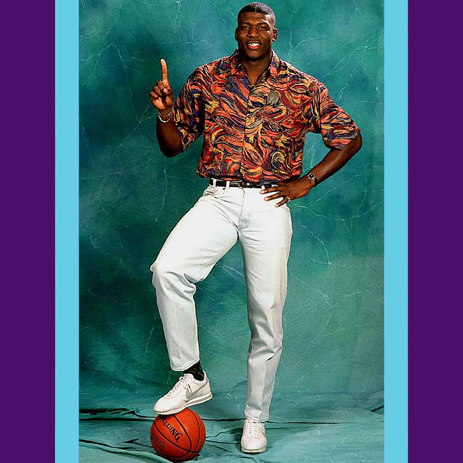 1991 NBA Draft- Hornets Select Larry Johnson #1