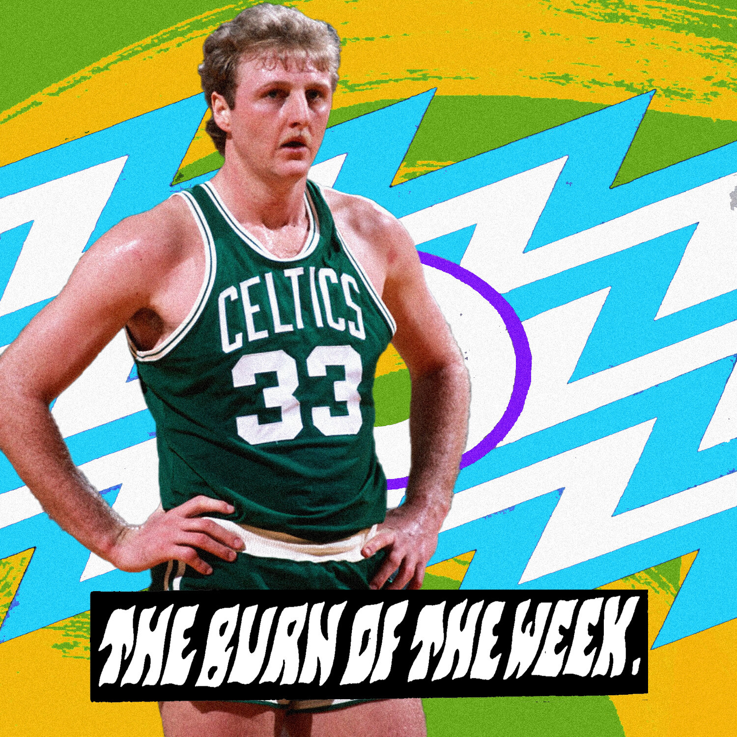 Burn of The Week - Larry Bird Torches  Hawks