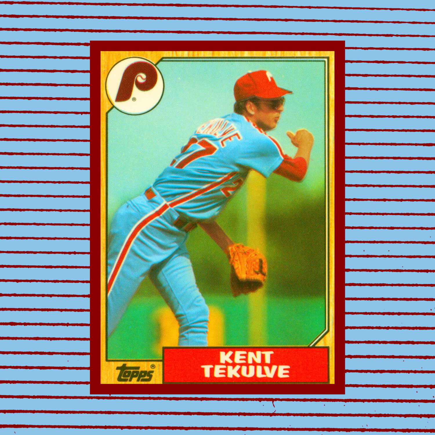 Other, Kent Tekulve Baseball Card
