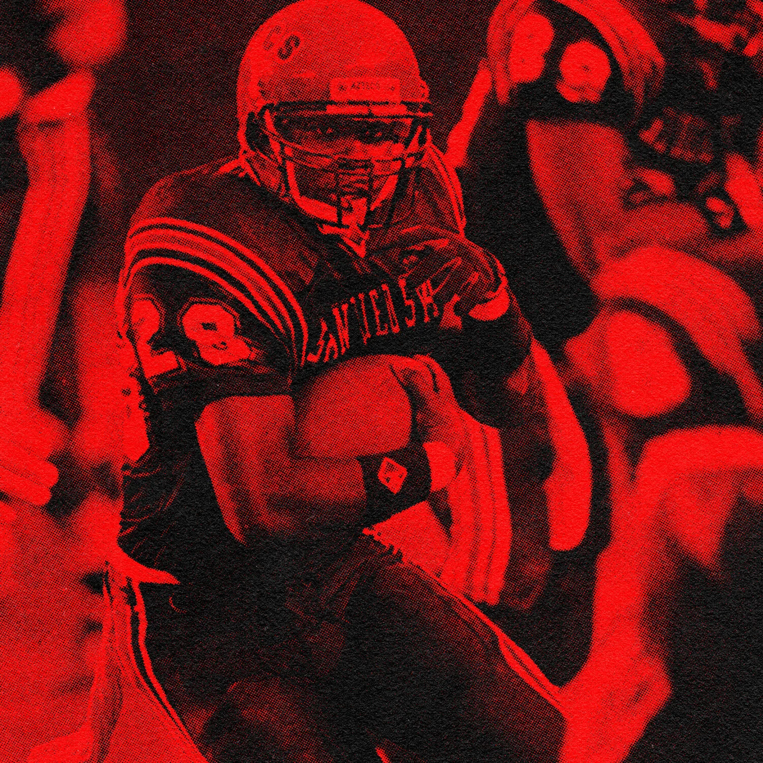 Freshman Faulk Scores 7 Touchdowns In One Game!