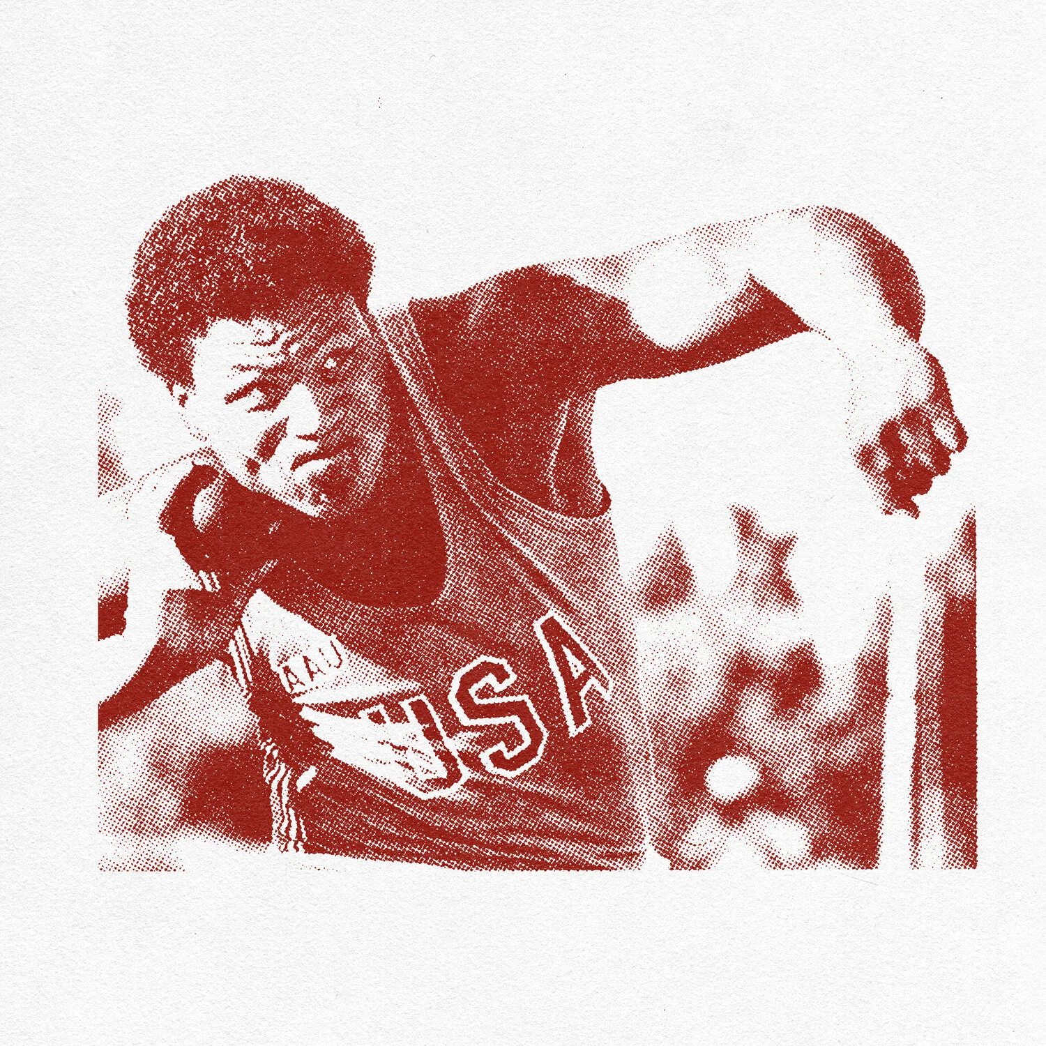 Shot Putter Michael Carter