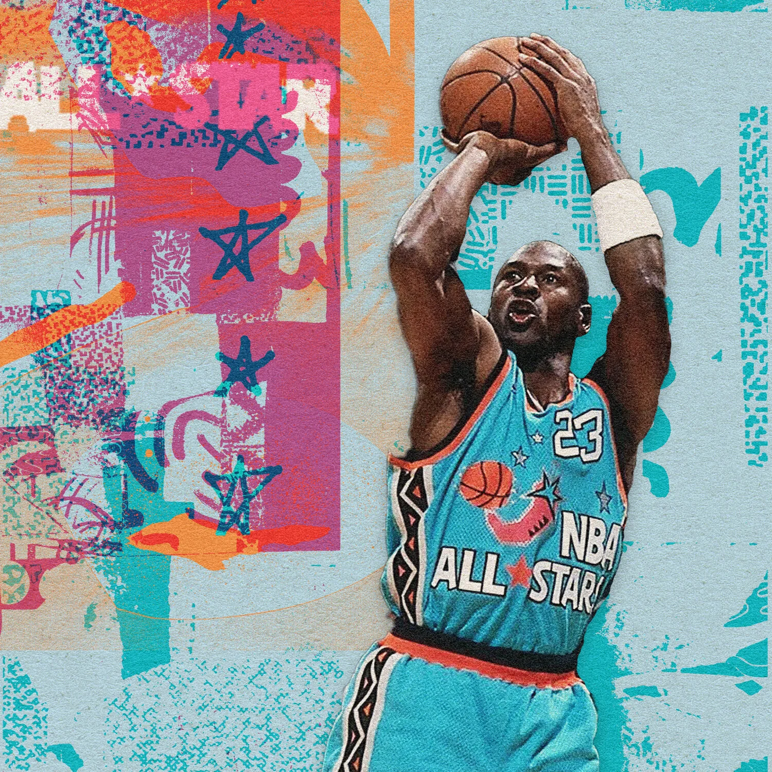 1996 NBA All-Star MVP Michael Jordan