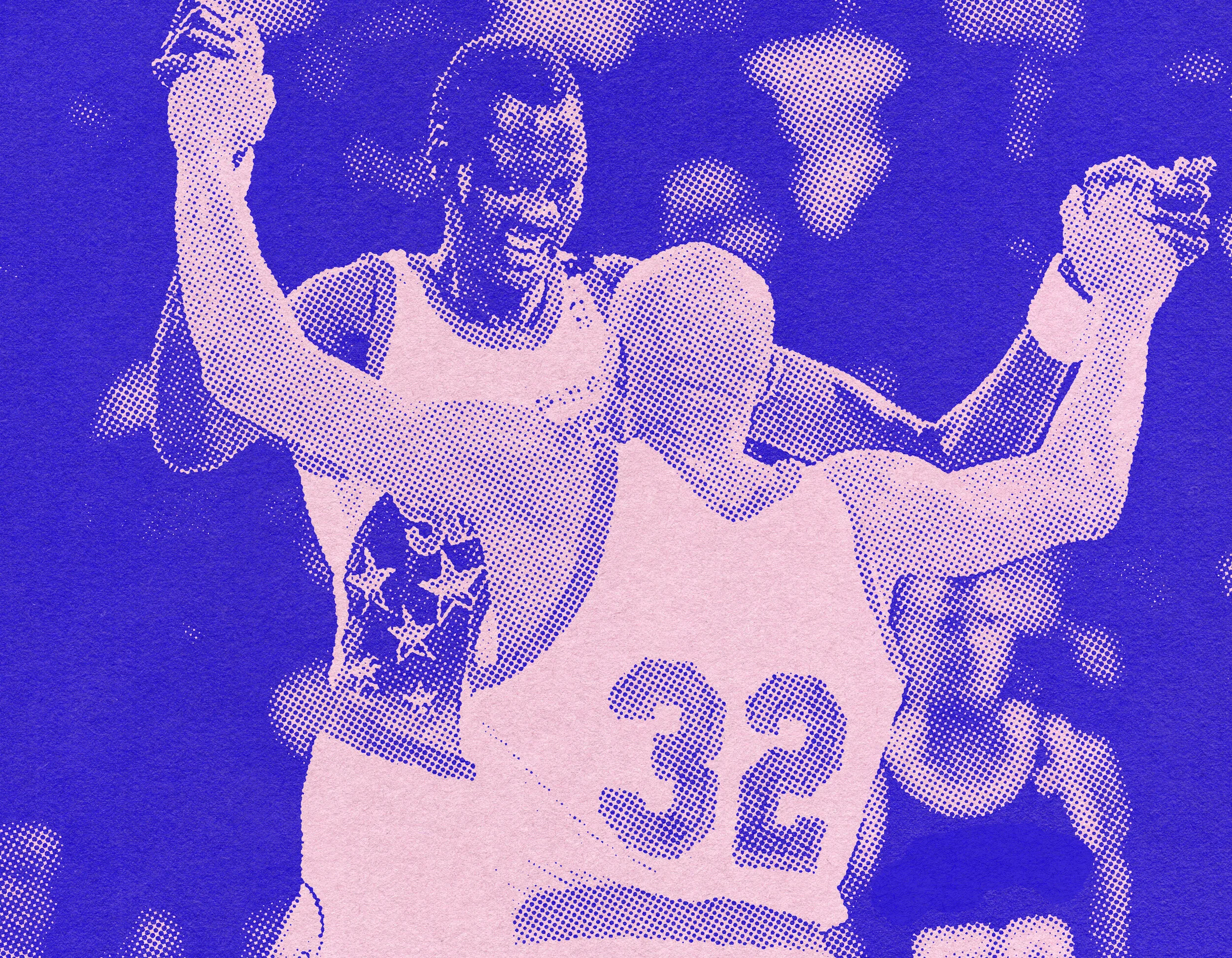 When  Sir Charles wore #32 