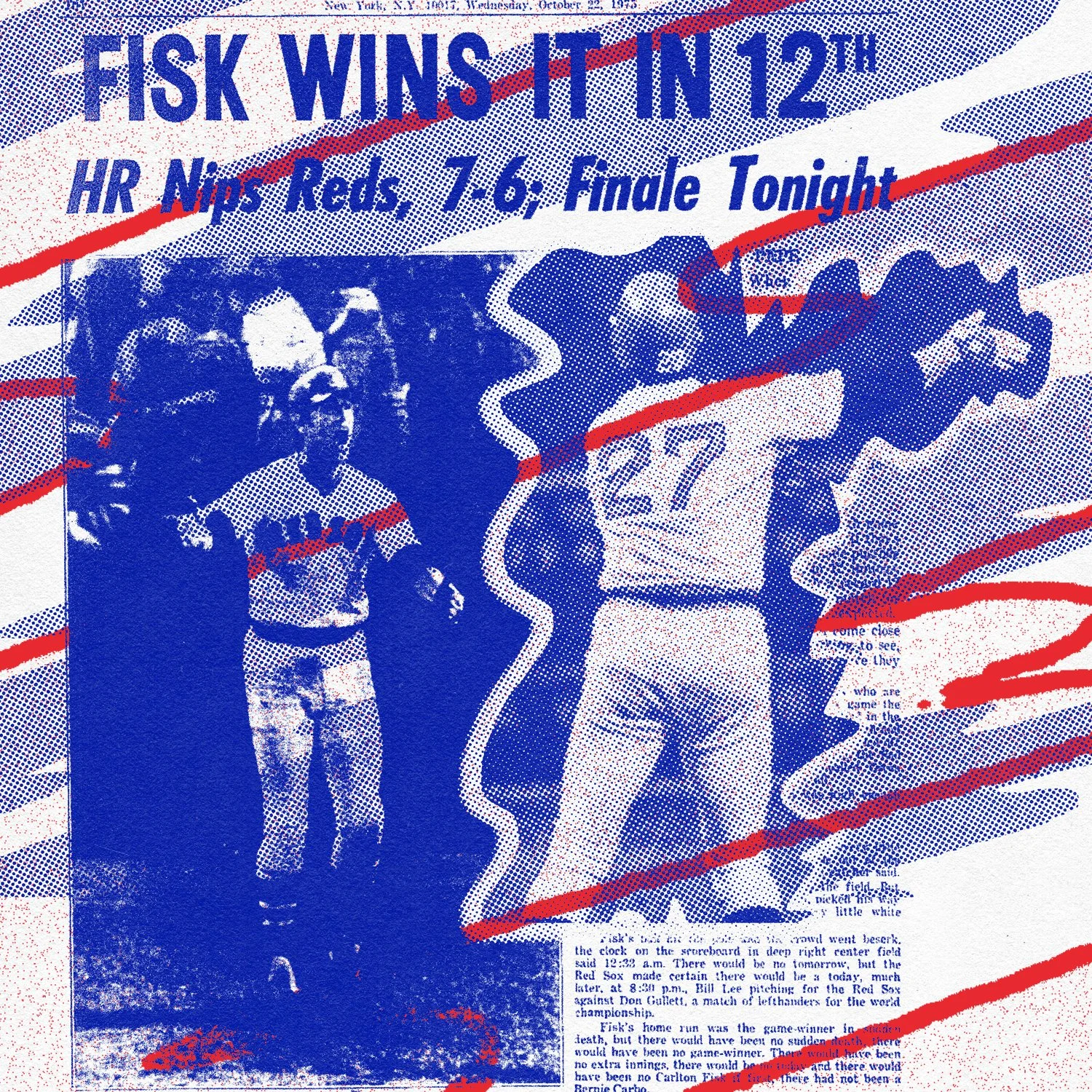 On This Day. Fisk waves his HR fair. 