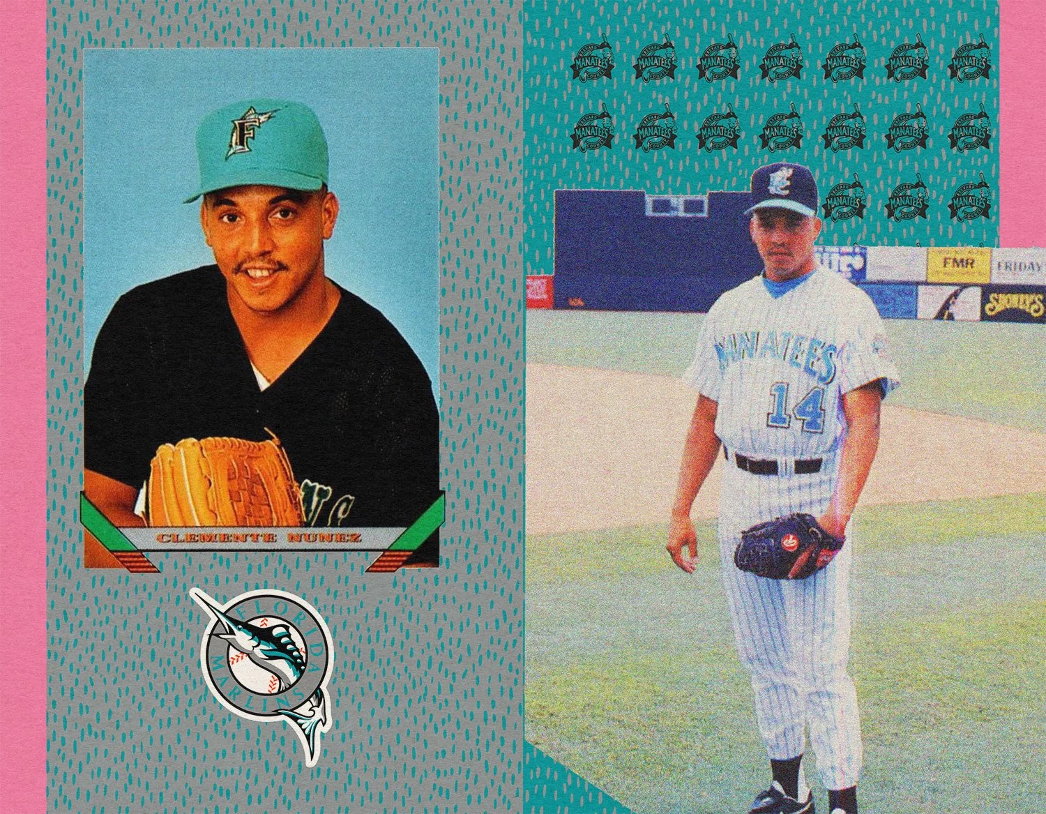 Clemente Nunez - 1st player signed by Expansion Florida Marlins
