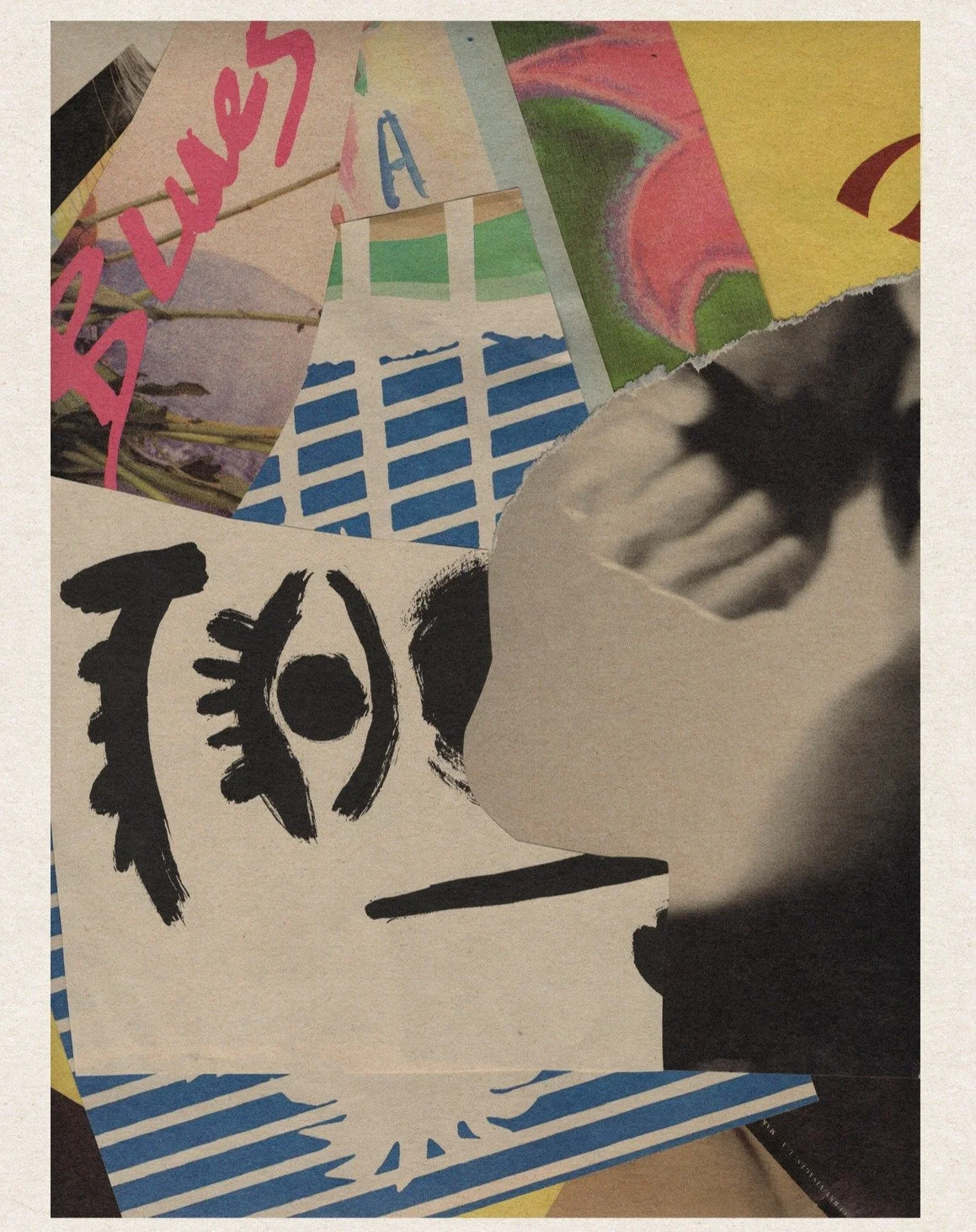 ' A.Blues ' paper on paper..