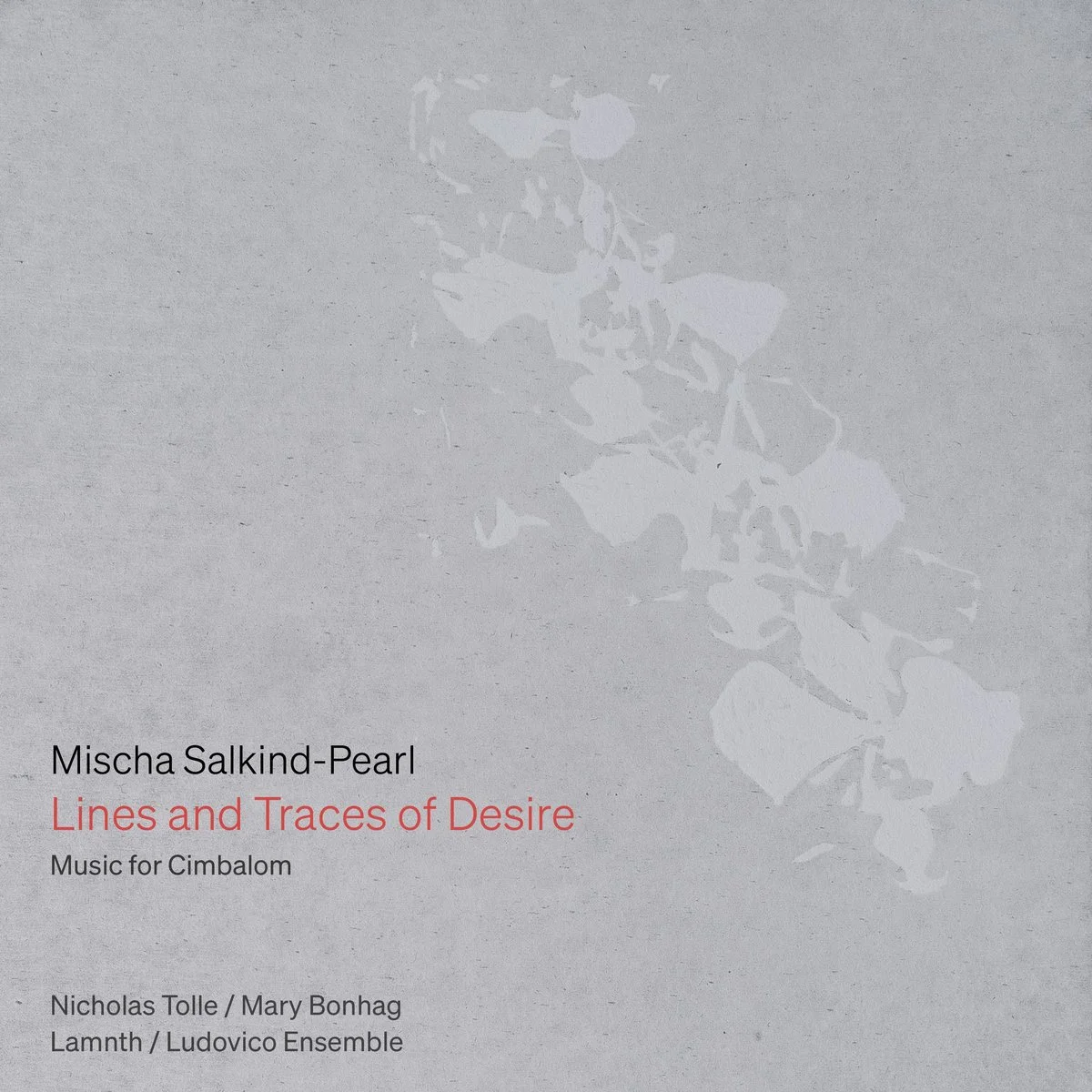 album cover: "Lines and Traces of Desire"