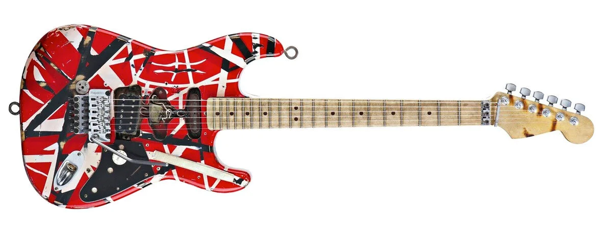 Frankenstrat do Eddie Van Halen