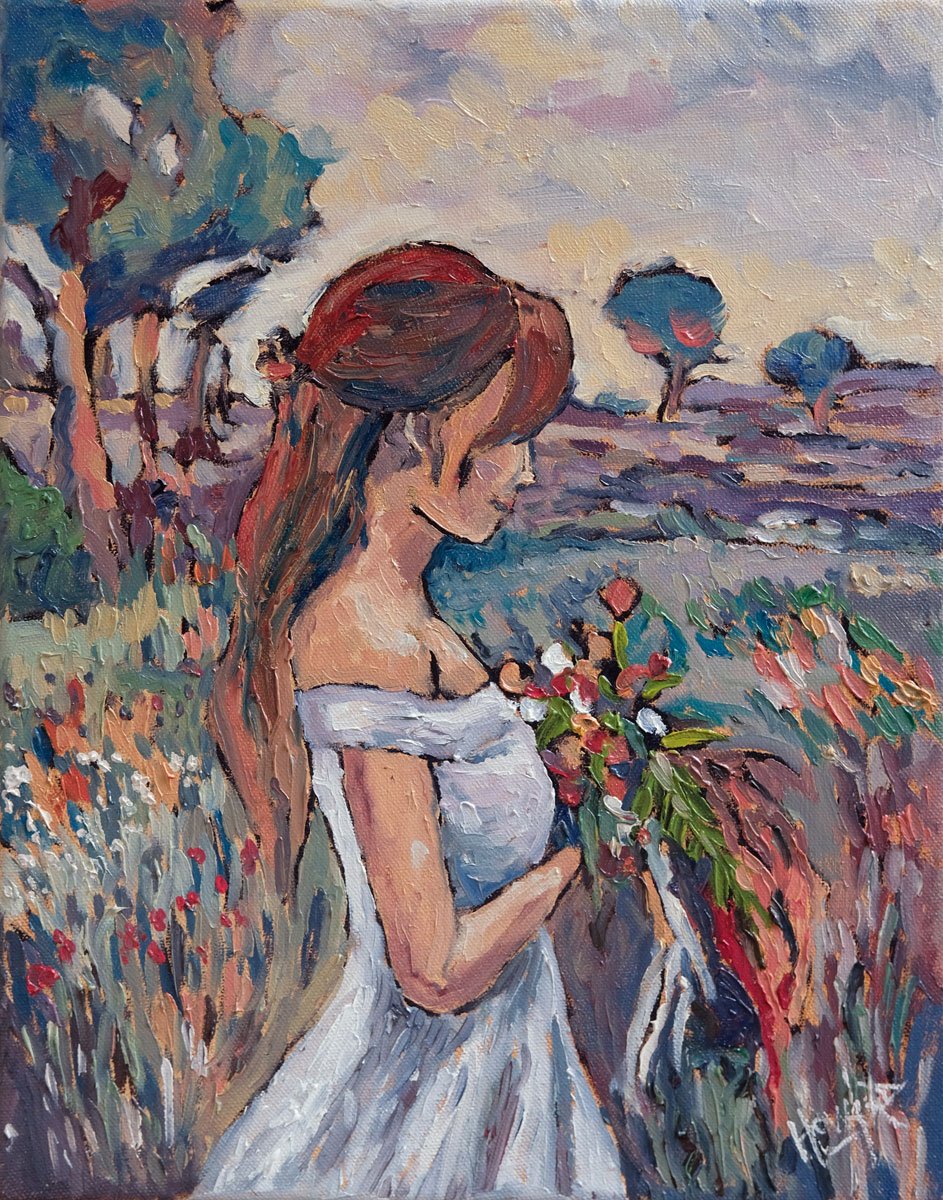 Bride at dawn