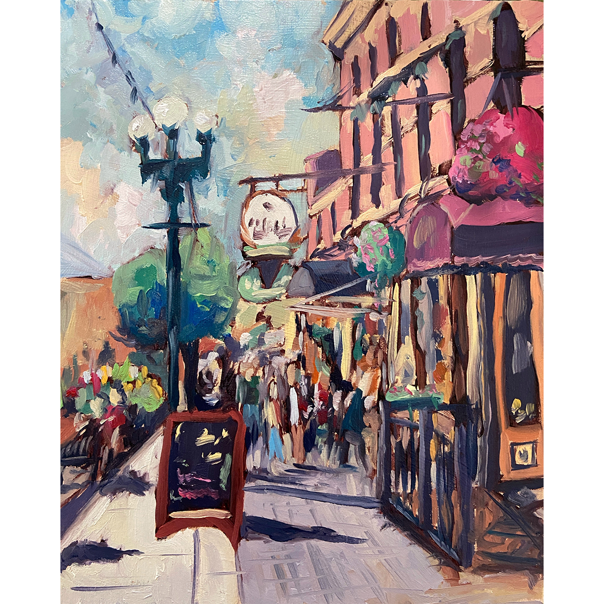 Outside The Pearl, Pearl Street in La Crosse, WI