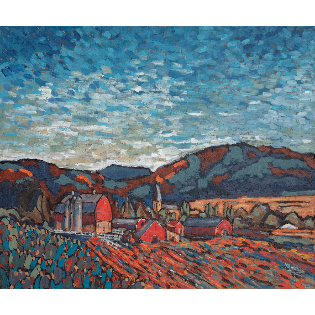 View over Coon Valley